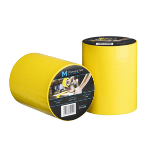 Premium Acrylic Packaging Tape Yellow, 48mm x 100m x 55mu,